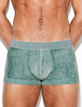 C-IN2 ローライズボクサーパンツ UNDERTONE ARMY TRUNK （セージグリーン） リブコットン CIN2 シーインツー メンズ下着 インナー 男性 パンツ アンダーウェア ブランド