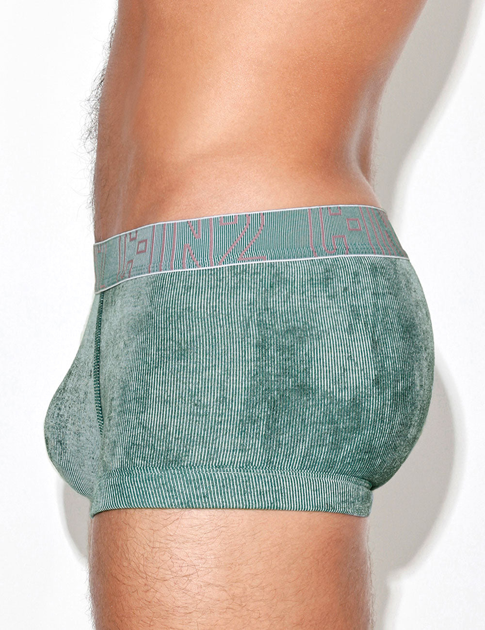 C-IN2 ローライズボクサーパンツ UNDERTONE ARMY TRUNK （セージグリーン） リブコットン CIN2 シーインツー メンズ下着 インナー 男性 パンツ アンダーウェア ブランド