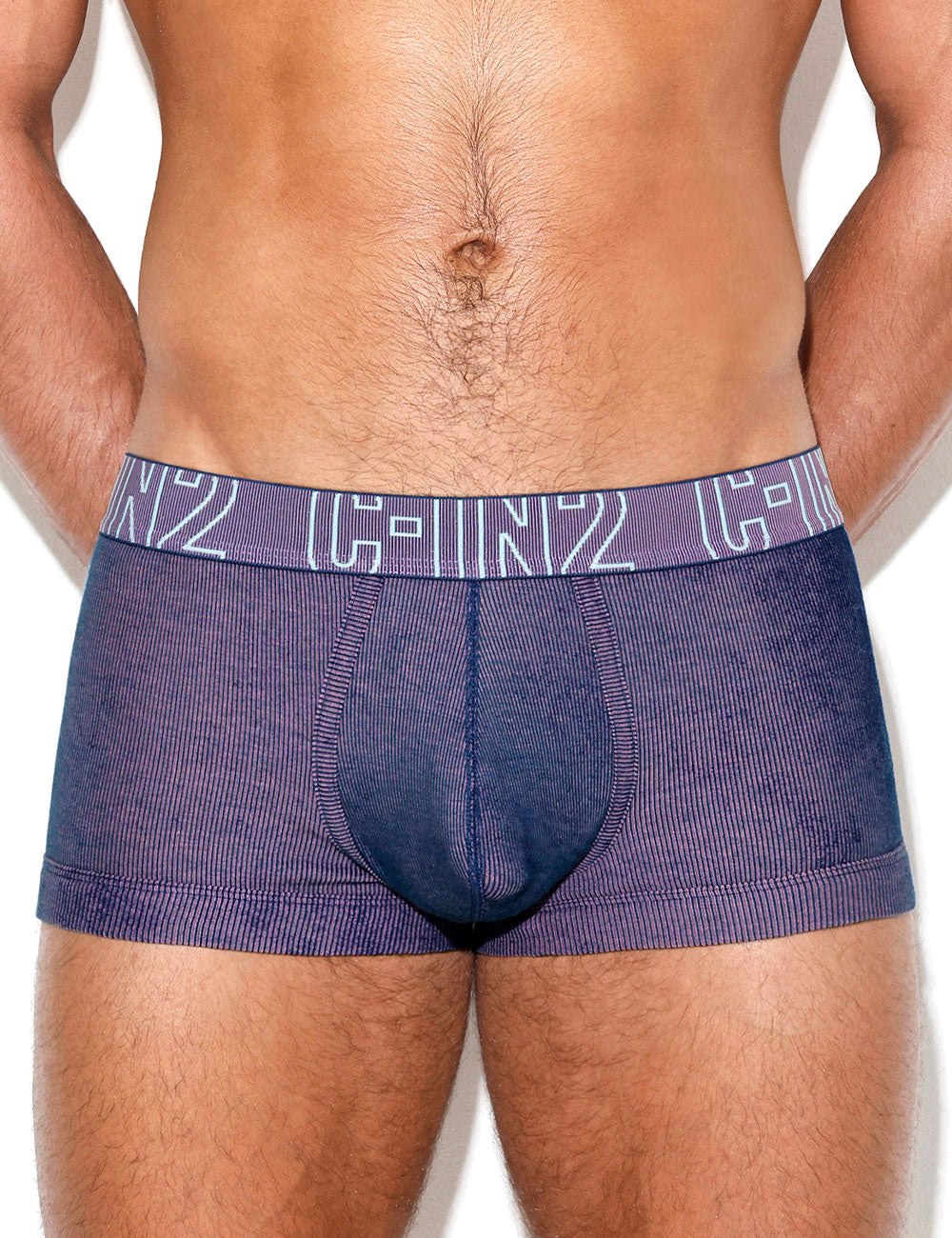 C-IN2 ローライズボクサーパンツ UNDERTONE ARMY TRUNK （ブルーベリーピンク） リブコットン CIN2 シーインツー メンズ下着 インナー 男性 パンツ アンダーウェア ブランド