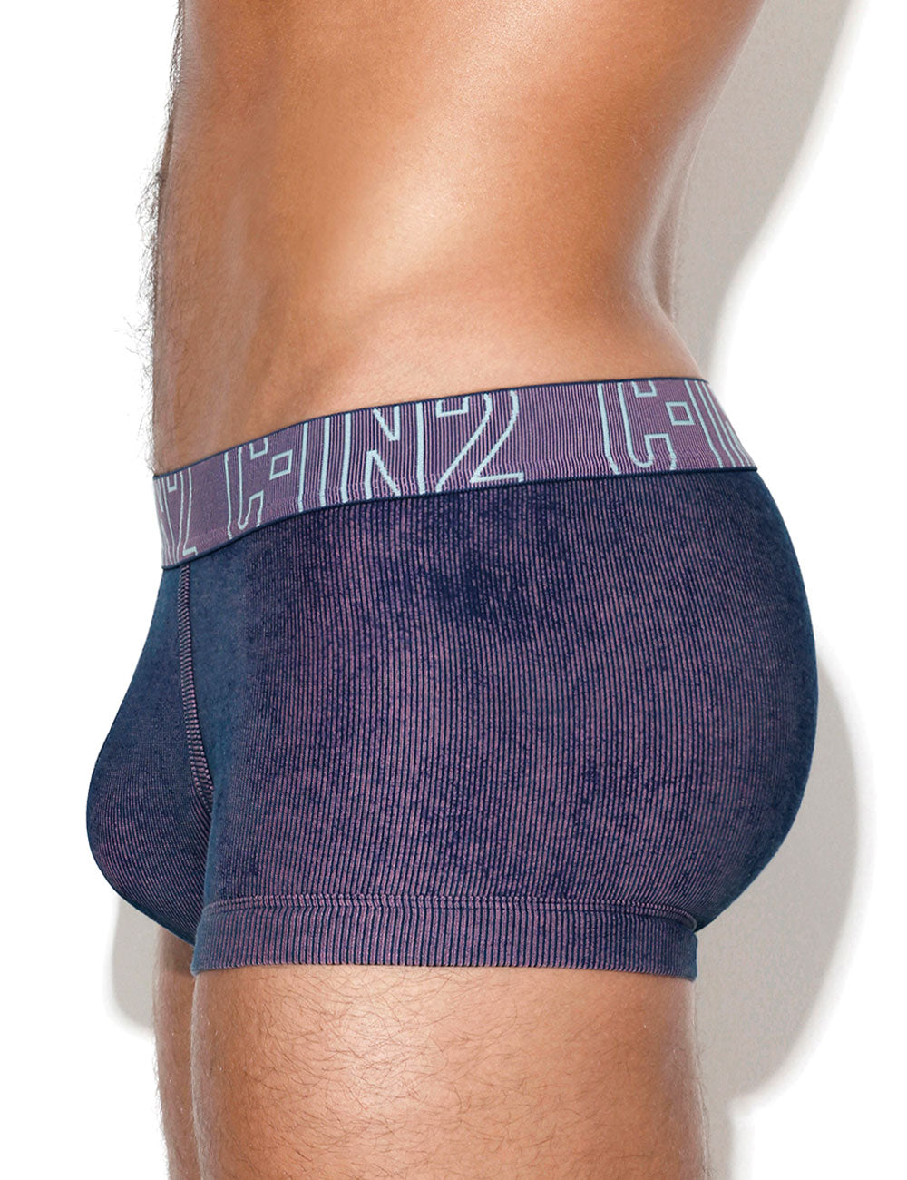 C-IN2 ローライズボクサーパンツ UNDERTONE ARMY TRUNK （ブルーベリーピンク） リブコットン CIN2 シーインツー メンズ下着 インナー 男性 パンツ アンダーウェア ブランド