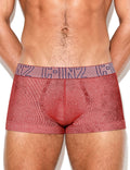 C-IN2 ローライズボクサーパンツ UNDERTONE ARMY TRUNK （ポピーレッド） リブコットン CIN2 シーインツー メンズ下着 インナー 男性 パンツ アンダーウェア ブランド