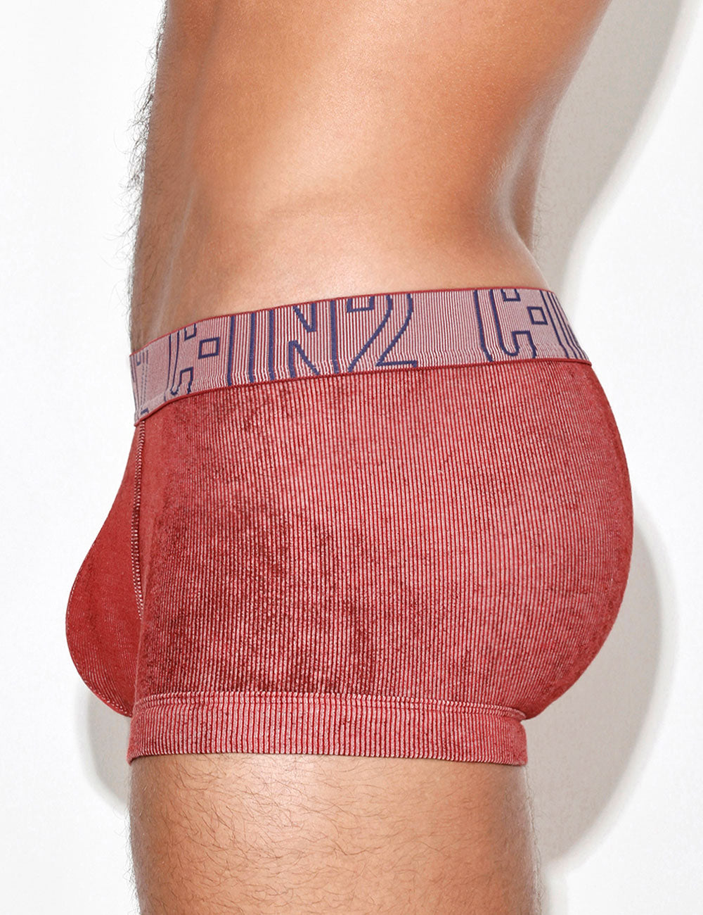 C-IN2 ローライズボクサーパンツ UNDERTONE ARMY TRUNK （ポピーレッド） リブコットン CIN2 シーインツー メンズ下着 インナー 男性 パンツ アンダーウェア ブランド