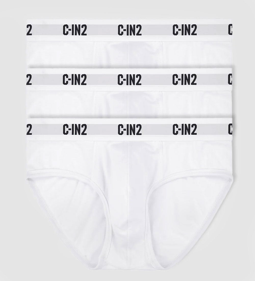 3枚セット C-IN2 ブリーフ ビキニ PREMIUM STRETCH MID RISE BRIEF CIN2 シーインツー メンズ下着 インナー 男性 パンツ アンダーウェア ブランド