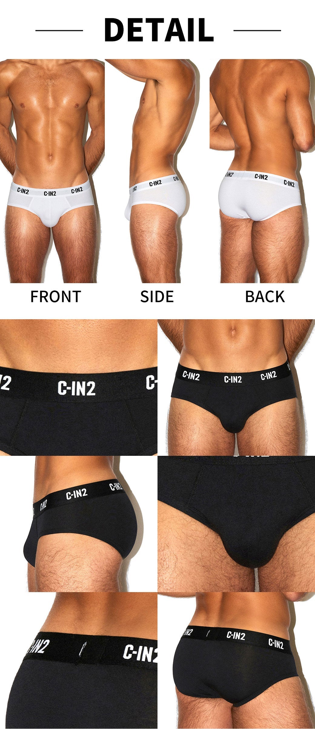 3枚セット C-IN2 ローライズブリーフ ビキニ PREMIUM STRETCH LOW RISE BRIEF CIN2 シーインツー メンズ下着 インナー 男性 パンツ アンダーウェア ブランド