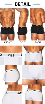 3枚セット C-IN2 ローライズボクサーパンツ PREMIUM STRETCH TRUNK CIN2 シーインツー メンズ下着 インナー 男性 パンツ アンダーウェア ブランド