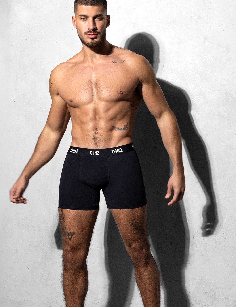 3枚セット C-IN2 ボクサーパンツ PREMIUM STRETCH BOXER BRIEF CIN2 シーインツー メンズ下着 インナー 男性 パンツ アンダーウェア ブランド
