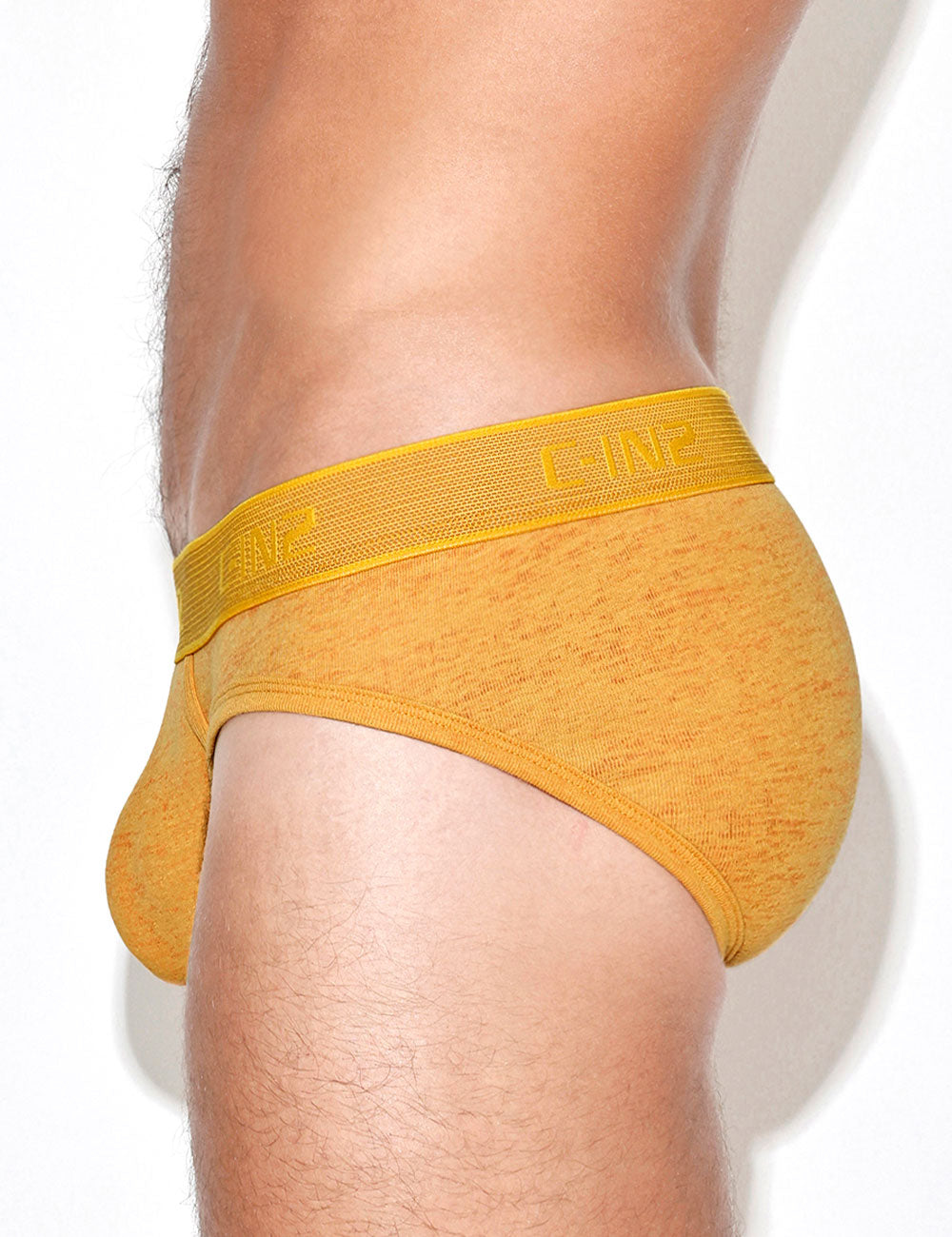 C-IN2 ローライズブリーフ ビキニ HAND ME DOWN LOW NO SHOW PROFILE BRIEF （マスタードイエロー/2026FW限定色） CIN2 シーインツー メンズ下着 インナー 男性 パンツ アンダーウェア ブランド