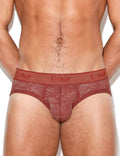 C-IN2 ローライズブリーフ ビキニ HAND ME DOWN LOW NO SHOW PROFILE BRIEF （パーシモンレッド/2026FW限定色） CIN2 シーインツー メンズ下着 インナー 男性 パンツ アンダーウェア ブランド