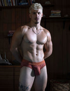 C-IN2 ローライズブリーフ ビキニ HAND ME DOWN LOW NO SHOW PROFILE BRIEF （パーシモンレッド/2026FW限定色） CIN2 シーインツー メンズ下着 インナー 男性 パンツ アンダーウェア ブランド