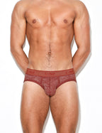 C-IN2 ローライズブリーフ ビキニ HAND ME DOWN LOW NO SHOW PROFILE BRIEF （パーシモンレッド/2026FW限定色） CIN2 シーインツー メンズ下着 インナー 男性 パンツ アンダーウェア ブランド