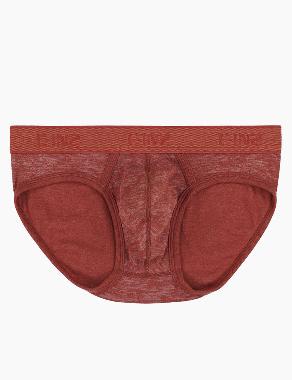 C-IN2 ローライズブリーフ ビキニ HAND ME DOWN LOW NO SHOW PROFILE BRIEF （パーシモンレッド/2026FW限定色） CIN2 シーインツー メンズ下着 インナー 男性 パンツ アンダーウェア ブランド