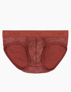 C-IN2 ローライズブリーフ ビキニ HAND ME DOWN LOW NO SHOW PROFILE BRIEF （パーシモンレッド/2026FW限定色） CIN2 シーインツー メンズ下着 インナー 男性 パンツ アンダーウェア ブランド