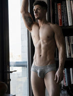 C-IN2 ローライズブリーフ ビキニ HAND ME DOWN BASIC LOW NO SHOW PROFILE BRIEF （スモークヘザー） CIN2 シーインツー メンズ下着 インナー 男性 パンツ アンダーウェア ブランド