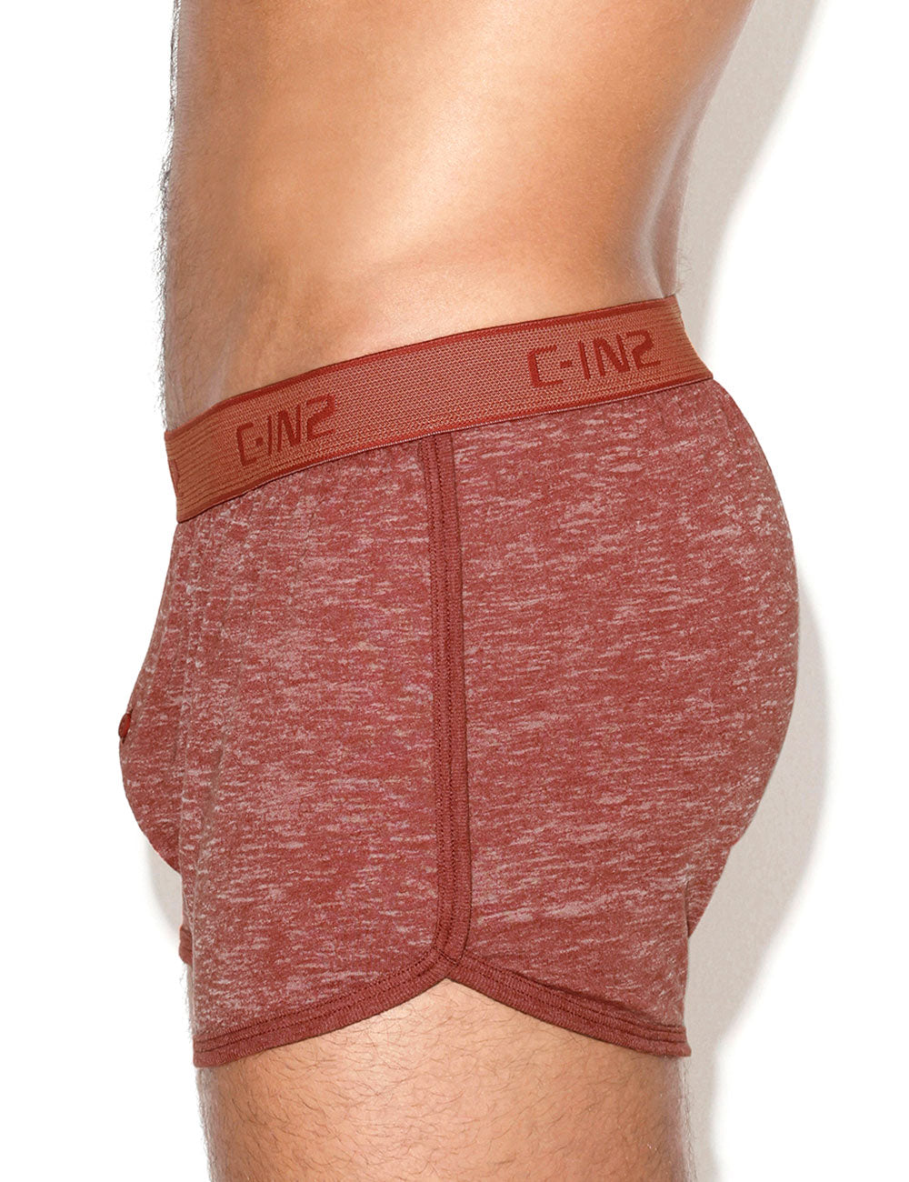 C-IN2 ニットトランクス HAND ME DOWN RUNNER BOXER （パーシモンレッド/2026FW限定色） CIN2 シーインツー メンズ下着 インナー 男性 パンツ アンダーウェア ブランド