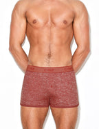 C-IN2 ニットトランクス HAND ME DOWN RUNNER BOXER （パーシモンレッド/2026FW限定色） CIN2 シーインツー メンズ下着 インナー 男性 パンツ アンダーウェア ブランド