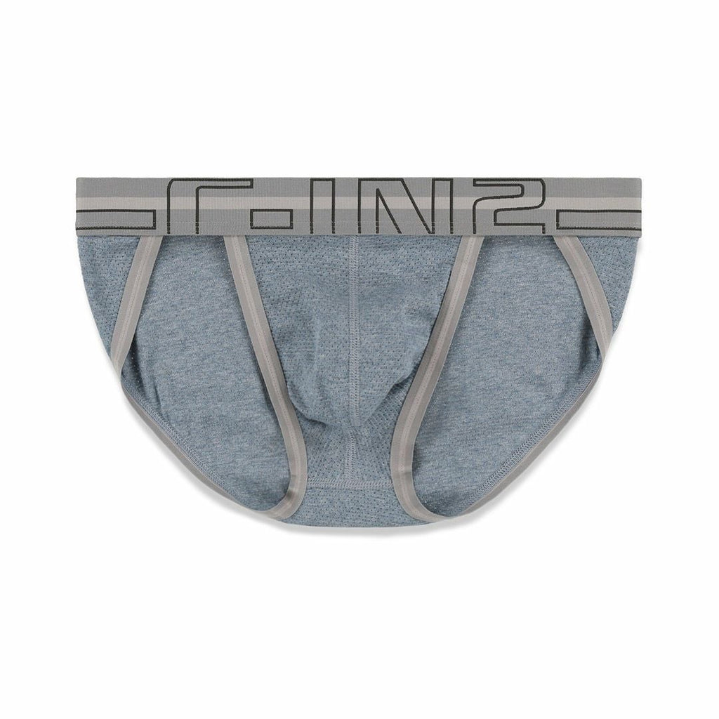 C-IN2 ダッシュブリーフ ZEN DASH BRIEF （ブルックリンブルー/USAサイズ） スポブリ CIN2 シーインツー メンズ下着 インナー 男性 パンツ アンダーウェア ブランド