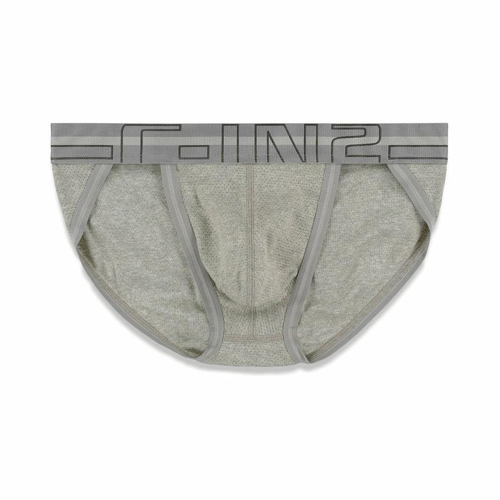 C-IN2 ダッシュブリーフ ZEN DASH BRIEF （グラントグレー/USAサイズ） スポブリ CIN2 シーインツー メンズ下着 インナー 男性 パンツ アンダーウェア ブランド