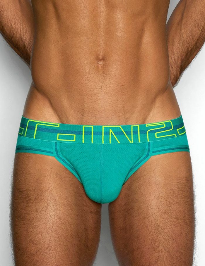 C-IN2 スポーツブリーフ ZEN SPORT BRIEF （ゴーディグリーン/2024限定色） CIN2 シーインツー メンズ下着 インナー 男性 パンツ アンダーウェア ブランド