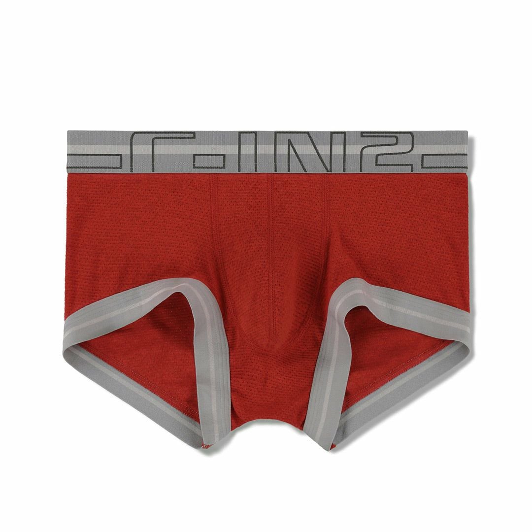 C-IN2 ローライズボクサーパンツ ZEN ARMY TRUNK （リーズレッド） CIN2 シーインツー メンズ下着 インナー 男性 パンツ アンダーウェア ブランド