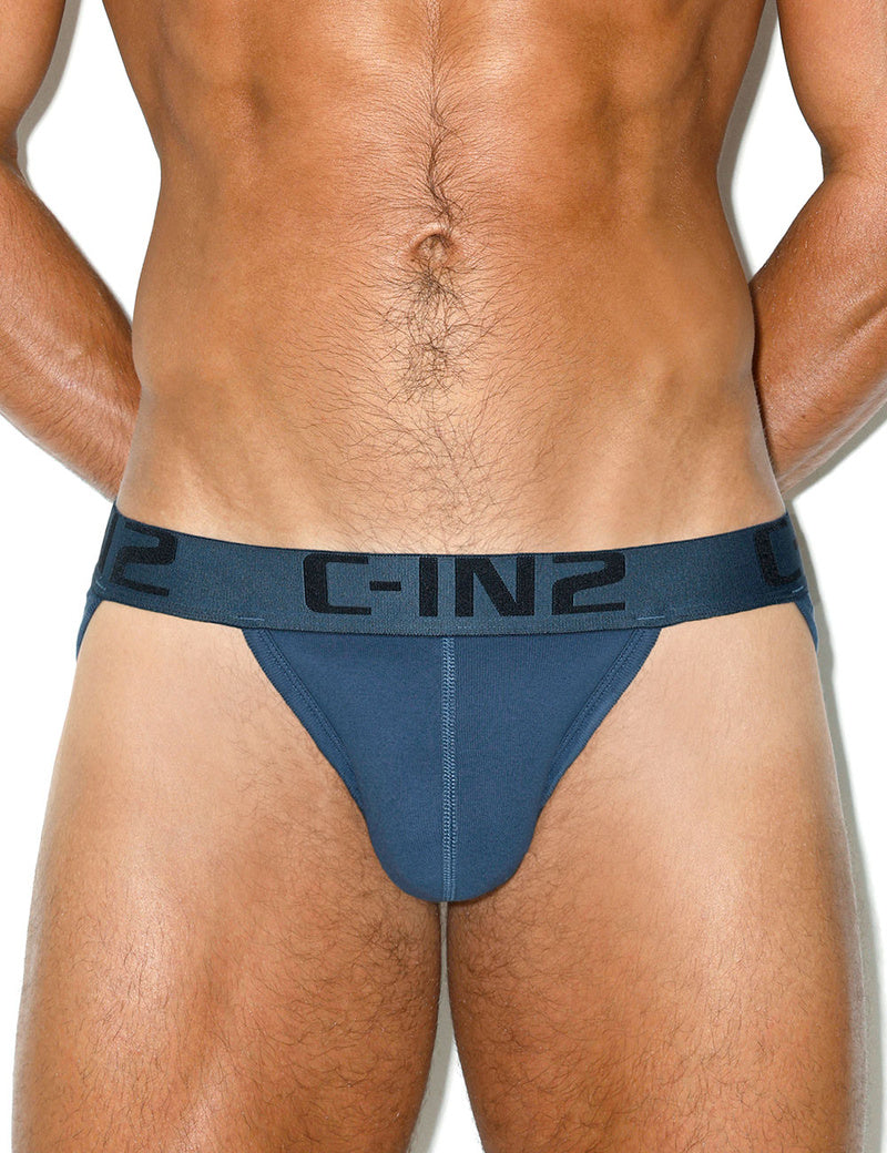 C-IN2 ダッシュブリーフ CORE IN COLOR DASH BRIEF （デニムブルー/2026FW限定色） スポブリ CIN2 シーインツー メンズ下着 インナー 男性 パンツ アンダーウェア ブランド (コピー)