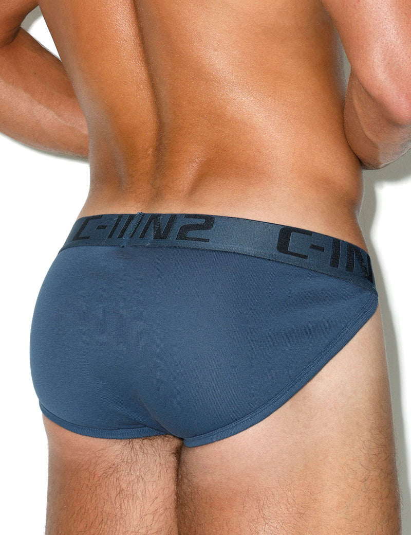 C-IN2 ダッシュブリーフ CORE IN COLOR DASH BRIEF （デニムブルー/2026FW限定色） スポブリ CIN2 シーインツー メンズ下着 インナー 男性 パンツ アンダーウェア ブランド (コピー)