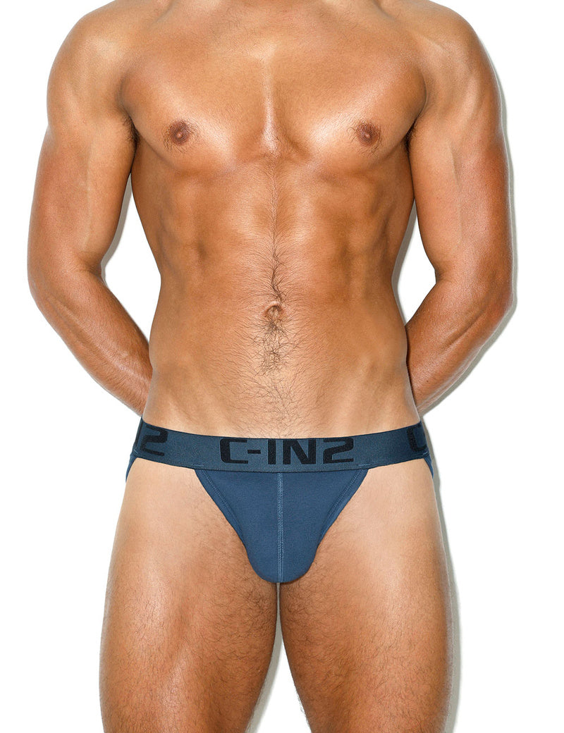 C-IN2 ダッシュブリーフ CORE IN COLOR DASH BRIEF （デニムブルー/2026FW限定色） スポブリ CIN2 シーインツー メンズ下着 インナー 男性 パンツ アンダーウェア ブランド (コピー)