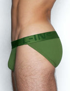 C-IN2 ダッシュブリーフ CORE IN COLOR DASH BRIEF （グレイソングリーン/2024限定色/イーモンサイズ） スポブリ CIN2 シーインツー メンズ下着 インナー 男性 パンツ アンダーウェア ブランド