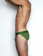 C-IN2 ダッシュブリーフ CORE IN COLOR DASH BRIEF （グレイソングリーン/2024限定色/イーモンサイズ） スポブリ CIN2 シーインツー メンズ下着 インナー 男性 パンツ アンダーウェア ブランド