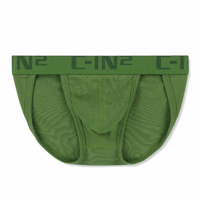 C-IN2 ダッシュブリーフ CORE IN COLOR DASH BRIEF （グレイソングリーン/2024限定色/イーモンサイズ） スポブリ CIN2 シーインツー メンズ下着 インナー 男性 パンツ アンダーウェア ブランド