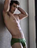 C-IN2 ローライズブリーフ ビキニ CORE IN COLOR LOW NO SHOW PROFILE BRIEF （ファーグリーン/2026FW限定色） CIN2 シーインツー メンズ下着 インナー 男性 パンツ アンダーウェア ブランド
