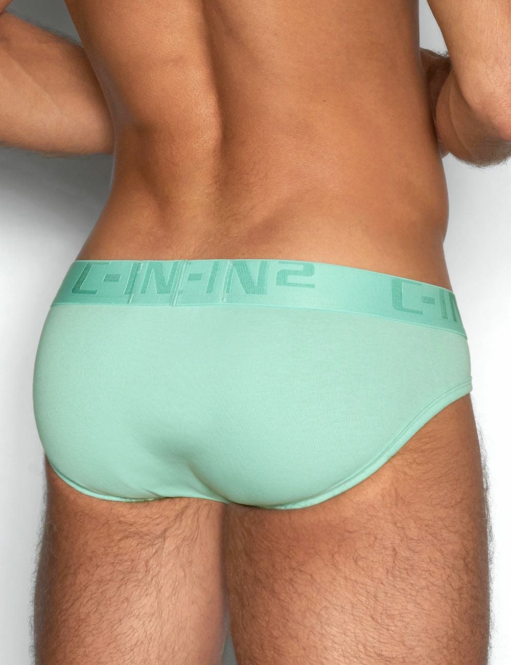 C-IN2 ローライズブリーフ ビキニ CORE IN COLOR LOW NO SHOW PROFILE BRIEF （ゲイルグリーン） CIN2 シーインツー メンズ下着 インナー 男性 パンツ アンダーウェア ブランド