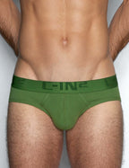 C-IN2 ローライズブリーフ ビキニ CORE IN COLOR LOW NO SHOW PROFILE BRIEF （グレイソングリーン/2024限定色） CIN2 シーインツー メンズ下着 インナー 男性 パンツ アンダーウェア ブランド