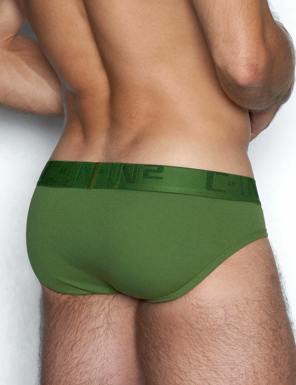 C-IN2 ローライズブリーフ ビキニ CORE IN COLOR LOW NO SHOW PROFILE BRIEF （グレイソングリーン/2024限定色） CIN2 シーインツー メンズ下着 インナー 男性 パンツ アンダーウェア ブランド