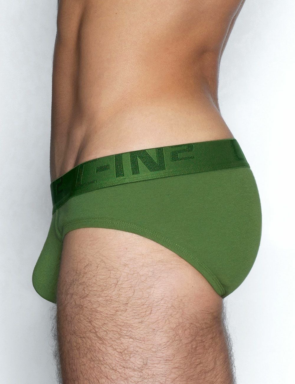 C-IN2 ローライズブリーフ ビキニ CORE IN COLOR LOW NO SHOW PROFILE BRIEF （グレイソングリーン/2024限定色） CIN2 シーインツー メンズ下着 インナー 男性 パンツ アンダーウェア ブランド