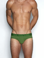 C-IN2 ローライズブリーフ ビキニ CORE IN COLOR LOW NO SHOW PROFILE BRIEF （グレイソングリーン/2024限定色） CIN2 シーインツー メンズ下着 インナー 男性 パンツ アンダーウェア ブランド