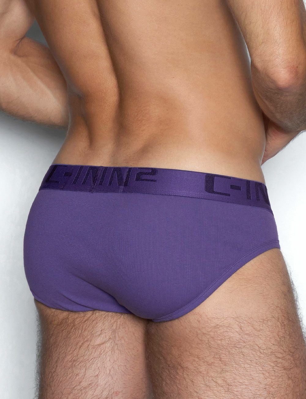 C-IN2 ローライズブリーフ ビキニ CORE IN COLOR LOW NO SHOW PROFILE BRIEF （パトリックパープル/2024限定色） CIN2 シーインツー メンズ下着 インナー 男性 パンツ アンダーウェア ブランド
