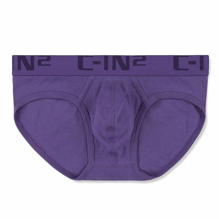C-IN2 ローライズブリーフ ビキニ CORE IN COLOR LOW NO SHOW PROFILE BRIEF （パトリックパープル/2024限定色） CIN2 シーインツー メンズ下着 インナー 男性 パンツ アンダーウェア ブランド