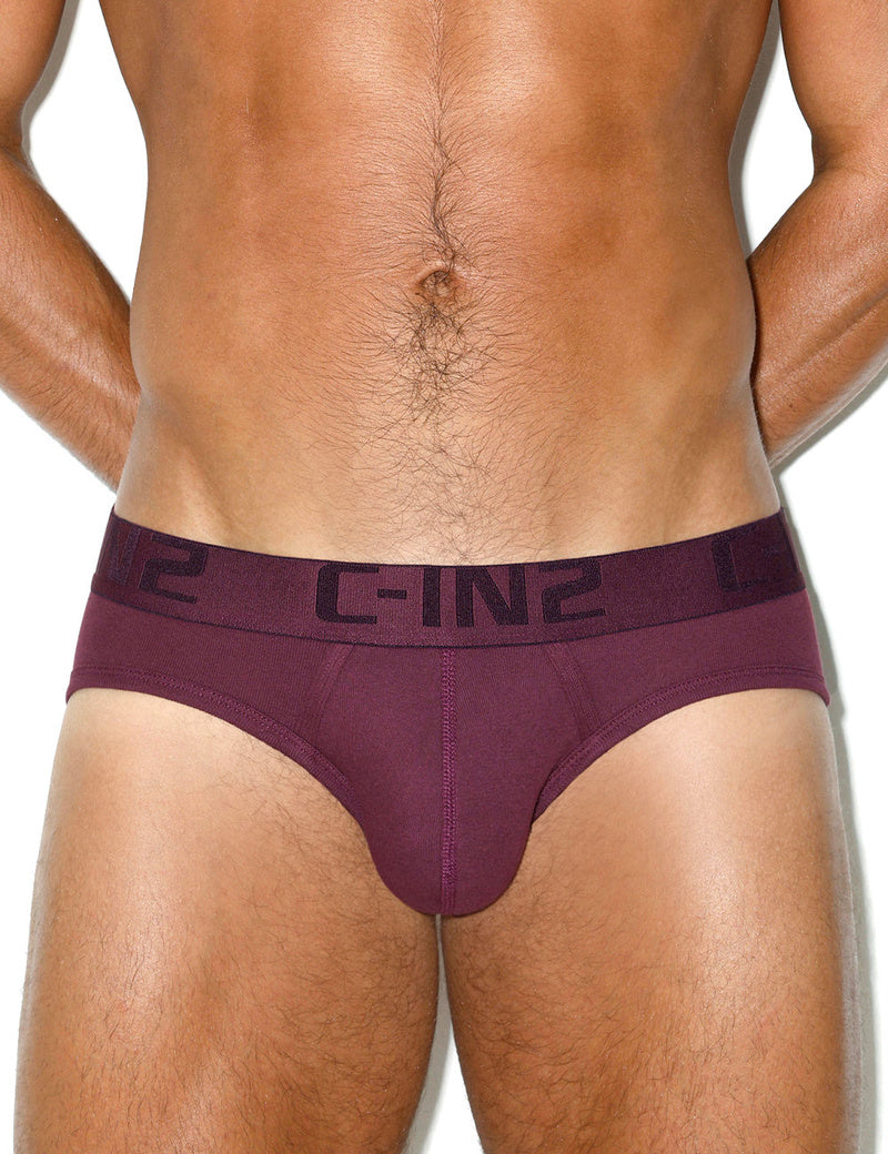 C-IN2 ローライズブリーフ ビキニ CORE IN COLOR LOW NO SHOW PROFILE BRIEF （ワインバーガンディー/2026FW限定色） CIN2 シーインツー メンズ下着 インナー 男性 パンツ アンダーウェア ブランド (コピー) (コピー)