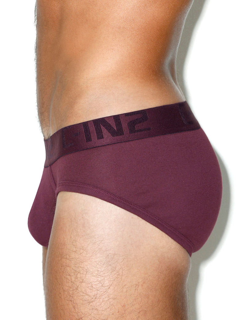 C-IN2 ローライズブリーフ ビキニ CORE IN COLOR LOW NO SHOW PROFILE BRIEF （ワインバーガンディー/2026FW限定色） CIN2 シーインツー メンズ下着 インナー 男性 パンツ アンダーウェア ブランド (コピー) (コピー)