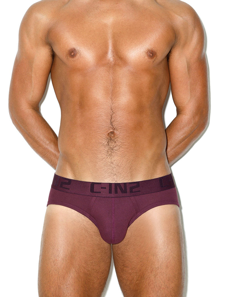 C-IN2 ローライズブリーフ ビキニ CORE IN COLOR LOW NO SHOW PROFILE BRIEF （ワインバーガンディー/2026FW限定色） CIN2 シーインツー メンズ下着 インナー 男性 パンツ アンダーウェア ブランド (コピー) (コピー)