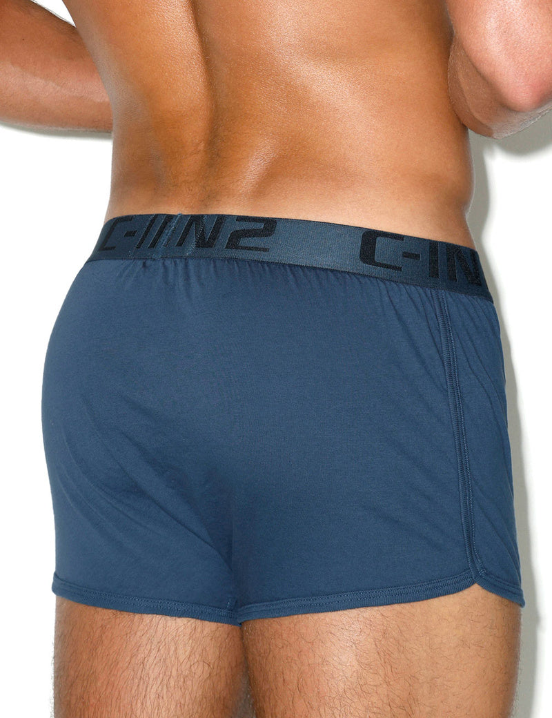C-IN2 ニットトランクス CORE RUNNER BOXER （デニムブルー/2026FW限定色） CIN2 シーインツー メンズ下着 インナー 男性 パンツ アンダーウェア ブランド (コピー)