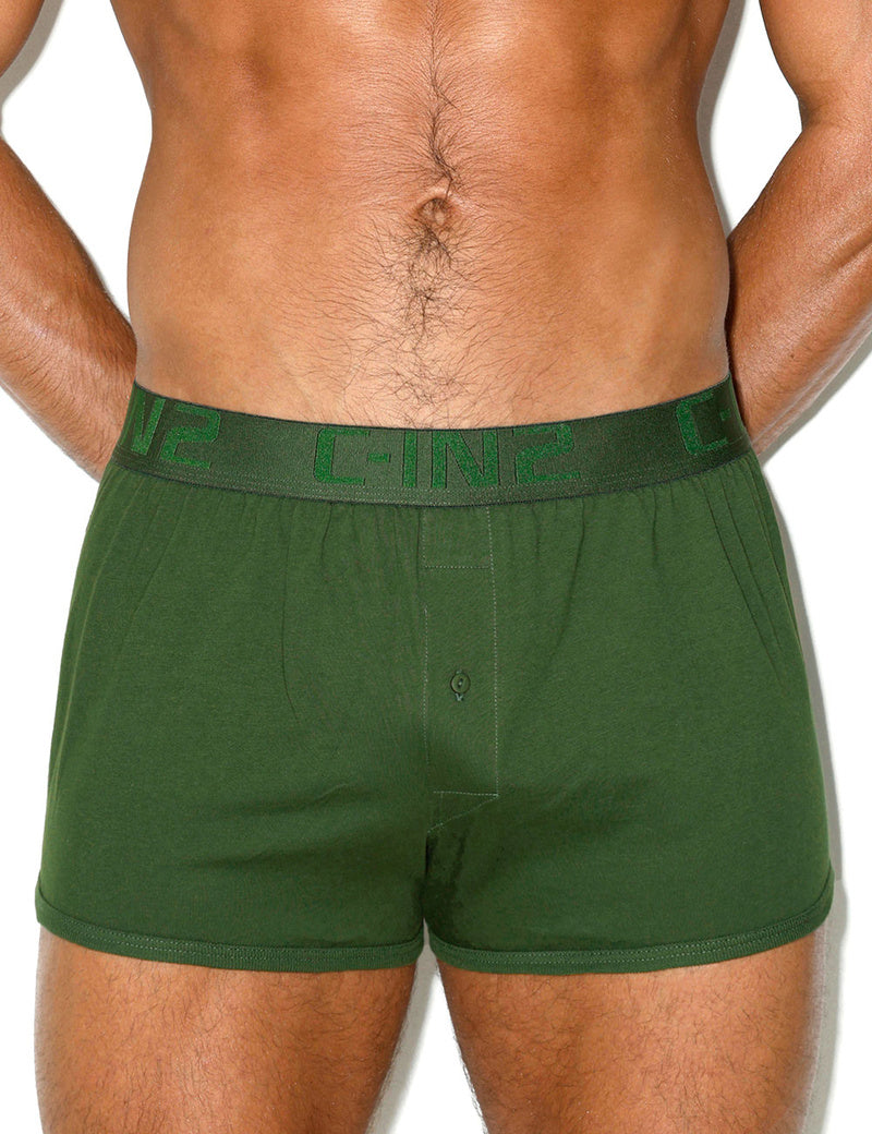 C-IN2 ニットトランクス CORE RUNNER BOXER （ファーグリーン/2026FW限定色） CIN2 シーインツー メンズ下着 インナー 男性 パンツ アンダーウェア ブランド