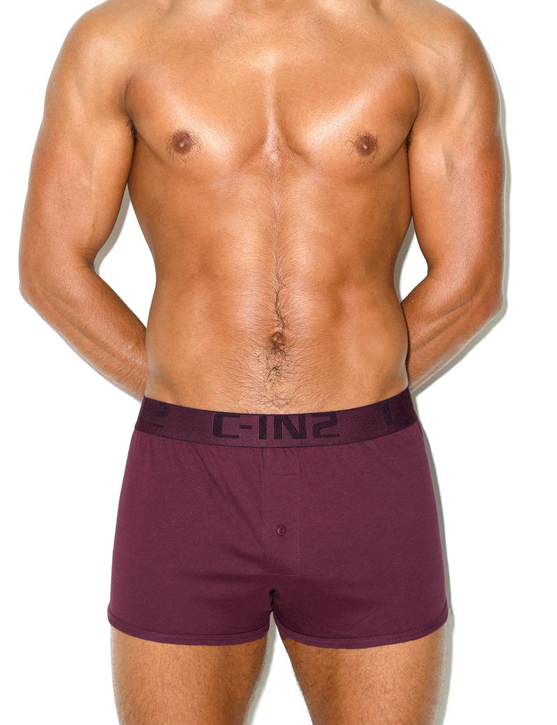 C-IN2 ニットトランクス CORE RUNNER BOXER （ワインバーガンディー/2026FW限定色） CIN2 シーインツー メンズ下着 インナー 男性 パンツ アンダーウェア ブランド (コピー) (コピー)