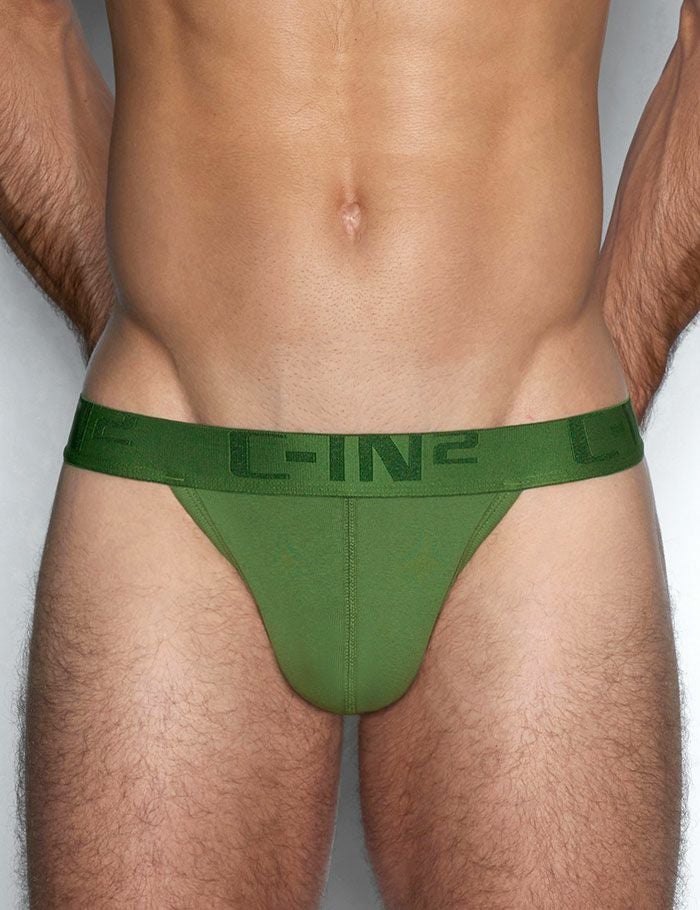C-IN2 Tバック CORE IN COLOR CLASSIC THONG （グレイソングリーン/2024限定色） メンズTバック CIN2 シーインツー メンズ下着 インナー 男性 パンツ アンダーウェア ブランド