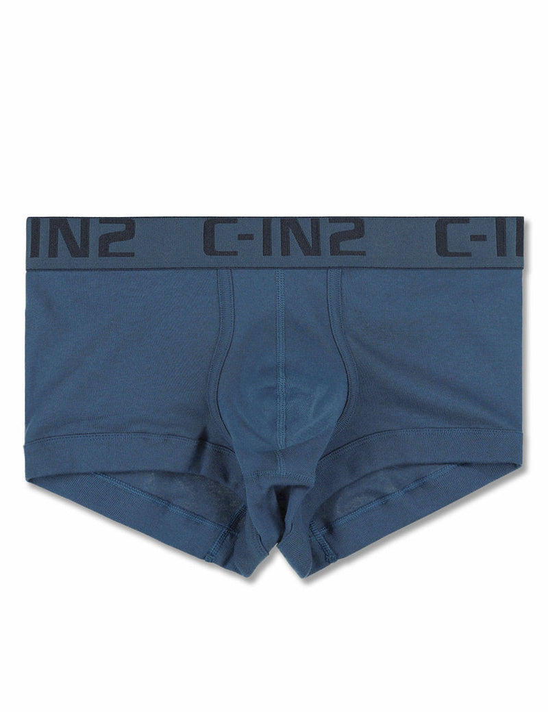 C-IN2 ローライズボクサーパンツ CORE IN COLOR LOW NO SHOW ARMY （デニムブルー/2026FW限定色） CIN2 シーインツー メンズ下着 インナー 男性 パンツ アンダーウェア ブランド (コピー)