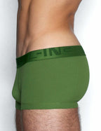 C-IN2 ローライズボクサーパンツ CORE IN COLOR LOW NO SHOW ARMY （グレイソングリーン/2024限定色） CIN2 シーインツー メンズ下着 インナー 男性 パンツ アンダーウェア ブランド
