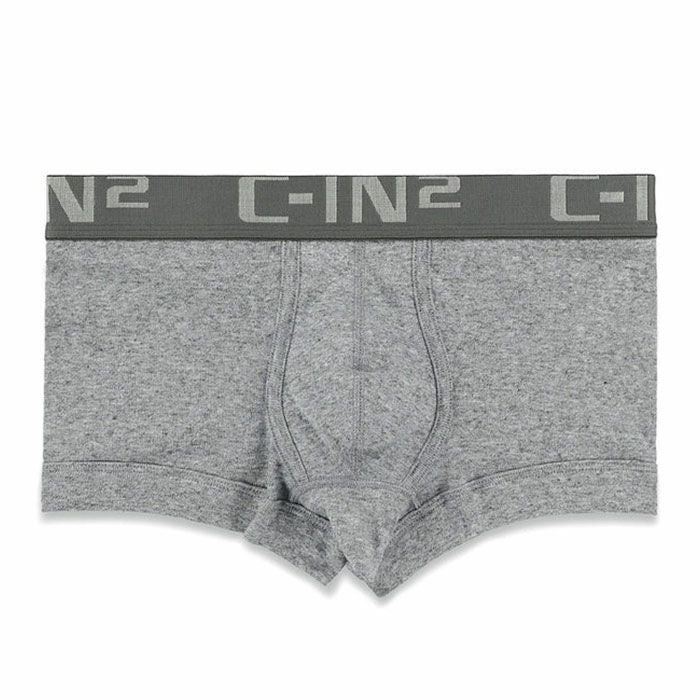 C-IN2 ローライズボクサーパンツ CORE LOW NO SHOW ARMY （グレー） CIN2 シーインツー メンズ下着 インナー 男性 パンツ アンダーウェア ブランド