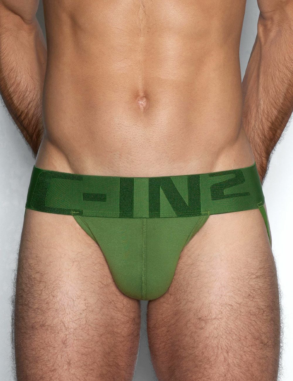 C-IN2 ジョックストラップ CORE IN COLOR JOCK STRAP （グレイソングリーン/2024限定色） ケツ割れ ケツワレ サポーター CIN2 シーインツー メンズ下着 インナー 男性 パンツ アンダーウェア ブランド