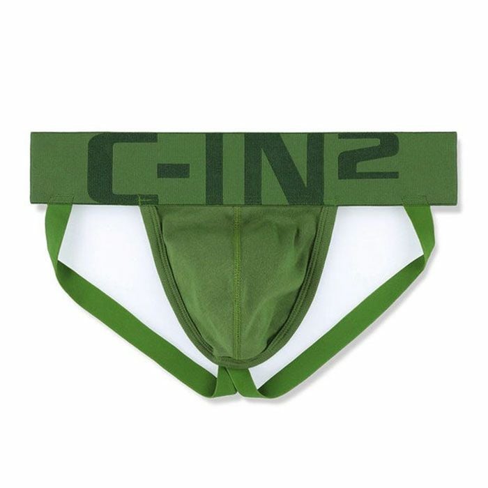 C-IN2 ジョックストラップ CORE IN COLOR JOCK STRAP （グレイソングリーン/2024限定色） ケツ割れ ケツワレ サポーター CIN2 シーインツー メンズ下着 インナー 男性 パンツ アンダーウェア ブランド