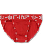 C-IN2 ダッシュブリーフ HARD DASH BRIEF （ラディックスレッド） スポーツブリーフ CIN2 シーインツー メンズ下着 インナー 男性 パンツ アンダーウェア ブランド